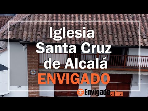 Iglesia Santa Cruz de Alcalá en Envigado [ Tour aéreo ✈️ ]