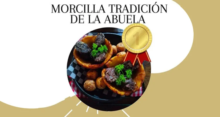 Afiche puesto 1 mejor morcilla en Envigado