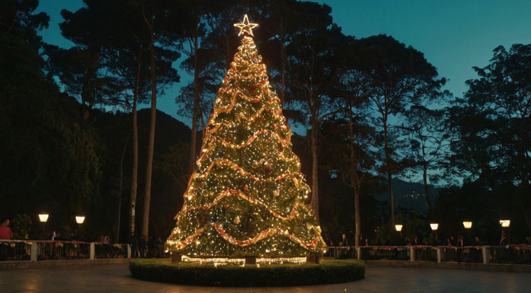 arbol gigante de navidad