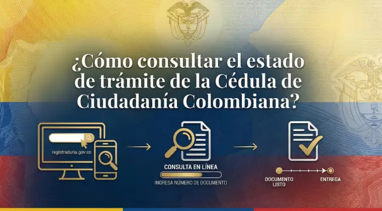 Tramite para consultar el estado del documento de identidad colombiano