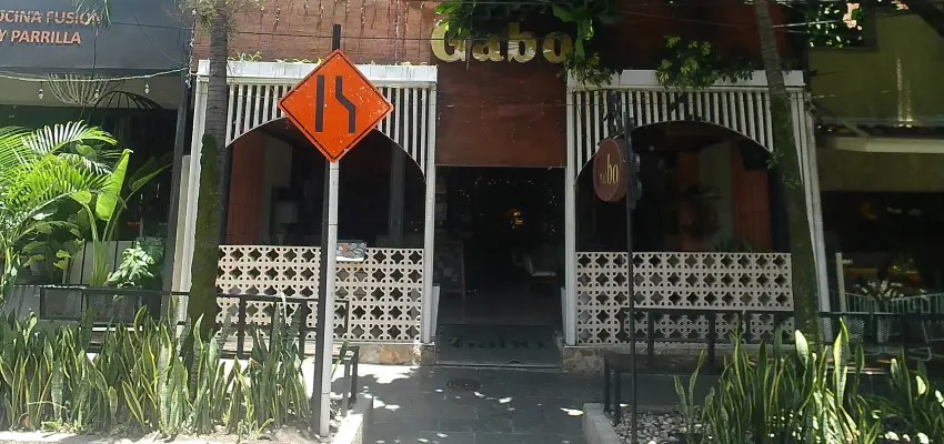 Fachada del restaurante gabo en envigado